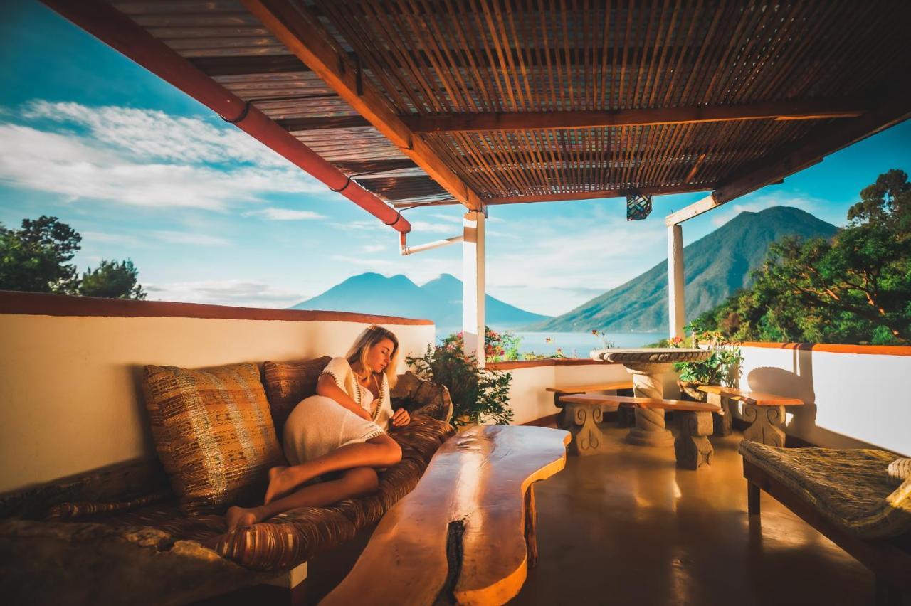 Lush Atitlan Hotell San Marcos La Laguna Exteriör bild